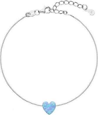 Immagine prodotto Evolution Group Bracciale delicato con opale sintetico 13018.3 (L) (Sintetico Opale)
