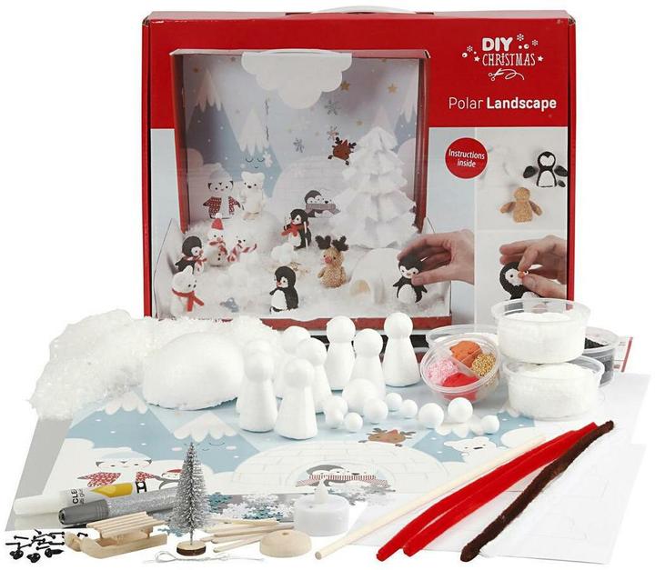 Actual product image Creativ Company Polar landscape craft set