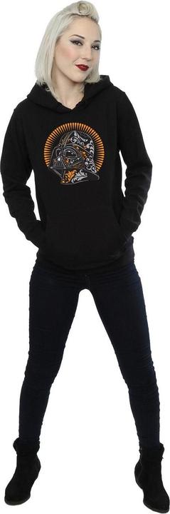Actual product image Star Wars Womens/Ladies Darth Vader Dia De Los Muertos Hoodie (M)