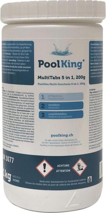 Produktbild Poolking MultiTabs 5 in 1 (1000 g)