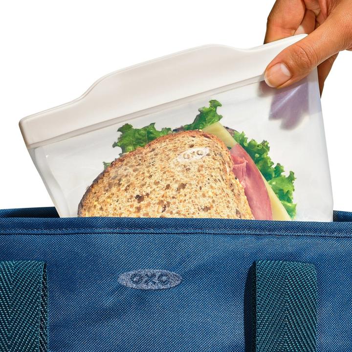 Productafbeelding OXO Good Grips herbruikbare siliconen tassen (1 x)
