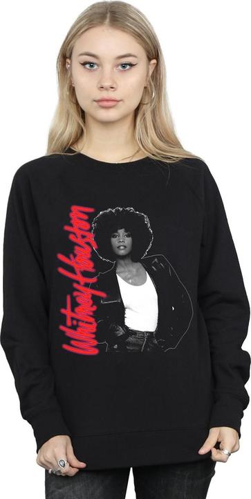 Actual product image Whitney Houston Womens/Ladies Whitney Pose Sweatshirt (XL)