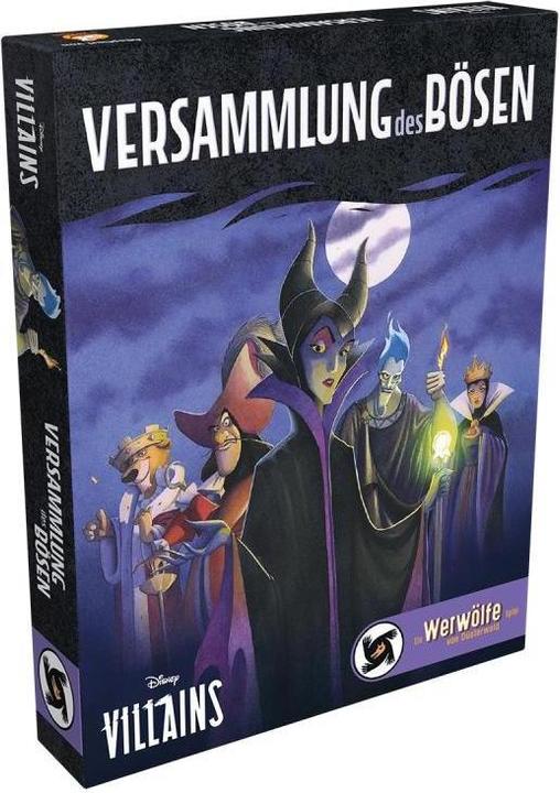 Produktbild Asmodée ZYGD0014 - Disney Villains: Versammlung des Bösen - Kartenspiel, für 6-12 Spieler, ab 10 Ja (Deutsch)