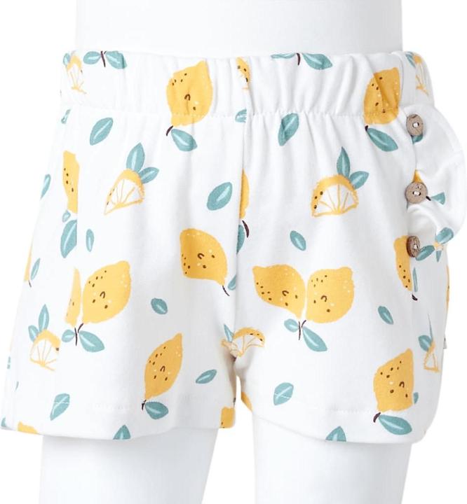 Immagine prodotto VidaXL Pantaloncini da bambino Ecru 128,Materiale: 100 % cotone,Colore (128)