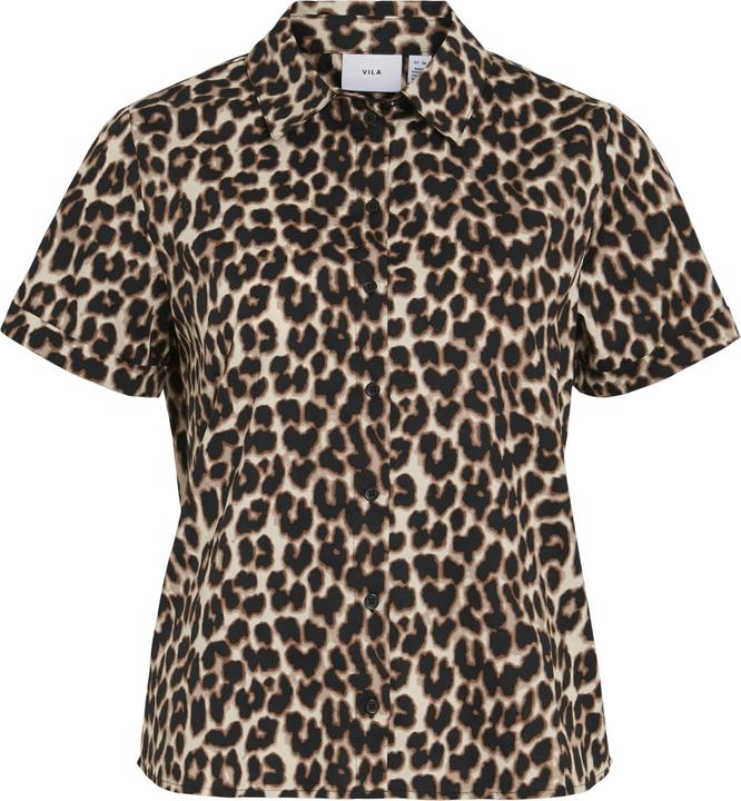 Image du produit Vila Leoprint Kurzarmhemd (36)