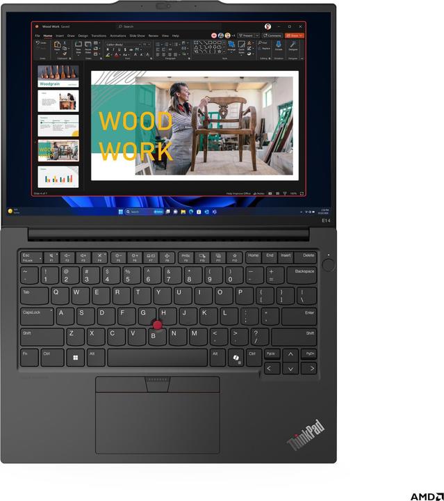 Produktbild Lenovo ThinkPad E14 Gen 6 (14", AMD Ryzen 5 7535HS, 32 GB, 1000 GB, DE)