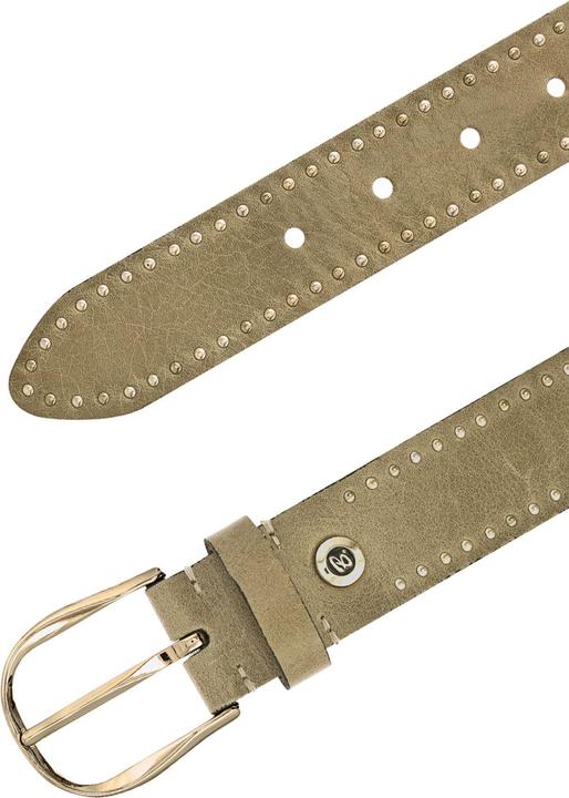Actual product image B.Belt Studded leather belt (80)