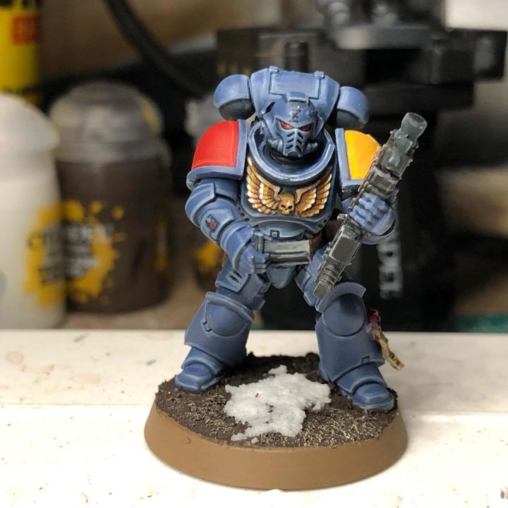 Actual product image Games Workshop Warhammer 40k - Space Marine Primaris Intercessors (Plastic)