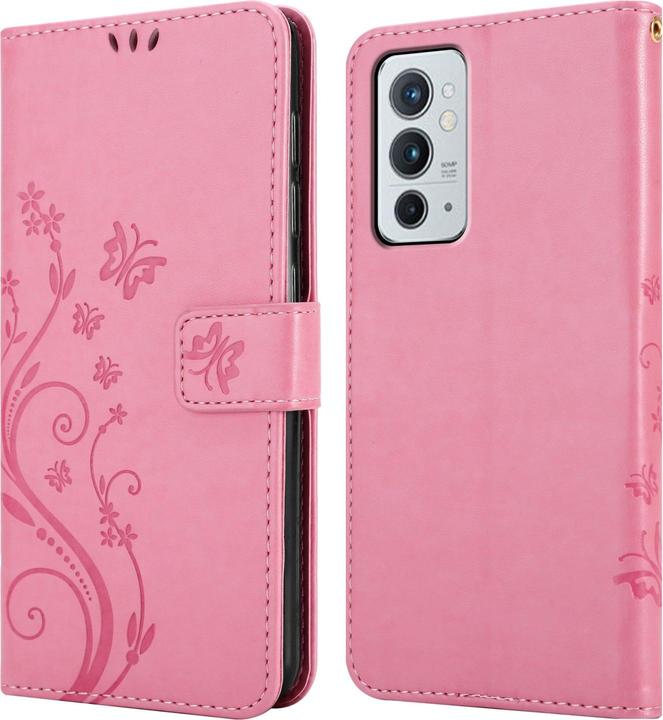 Actual product image Cadorabo Flower Book cover (OnePlus 9RT 5G)