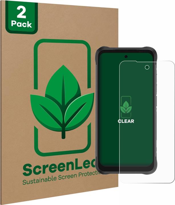 Immagine prodotto ScreenLeaf Pellicola protettiva sostenibile Pellicola protettiva dello schermo chiara trasparente (2 Pezzo/i, Umidigi Bison GT2 Pro)