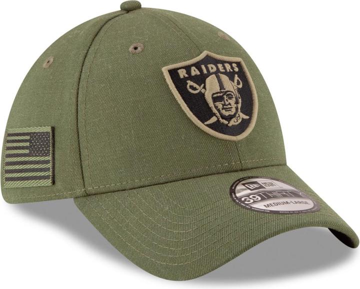 Actual product image New Era 39Thirty Stretchfit NFL Salute To Service (XL)