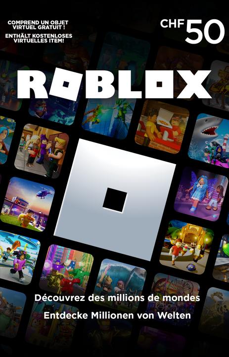 Produktbild Roblox Guthabenkarte Digital Code 50 CHF (50 CHF)