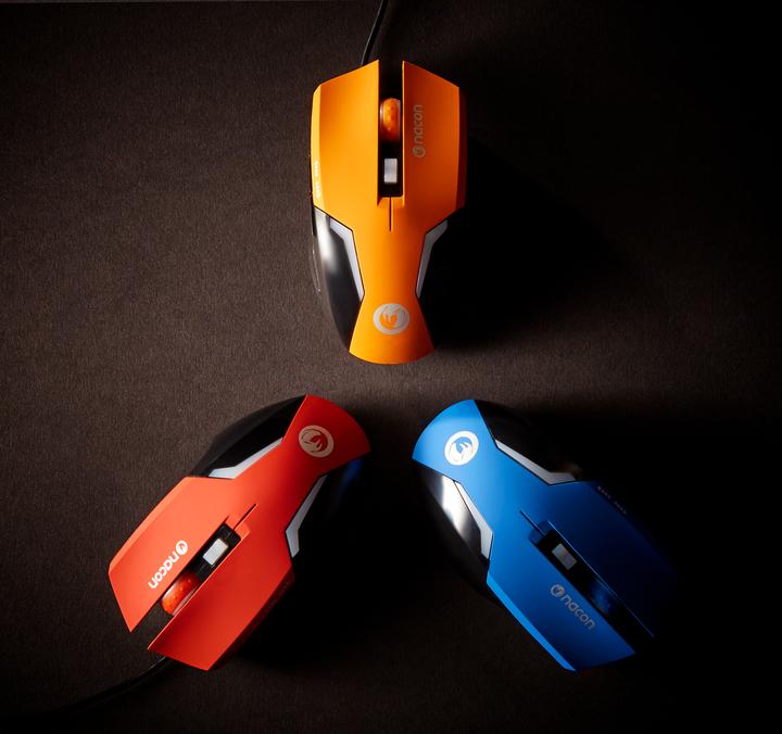 Produktbild Nacon Gaming GM-105 Optical Gaming Maus - rot (PC) (Kabelgebunden)