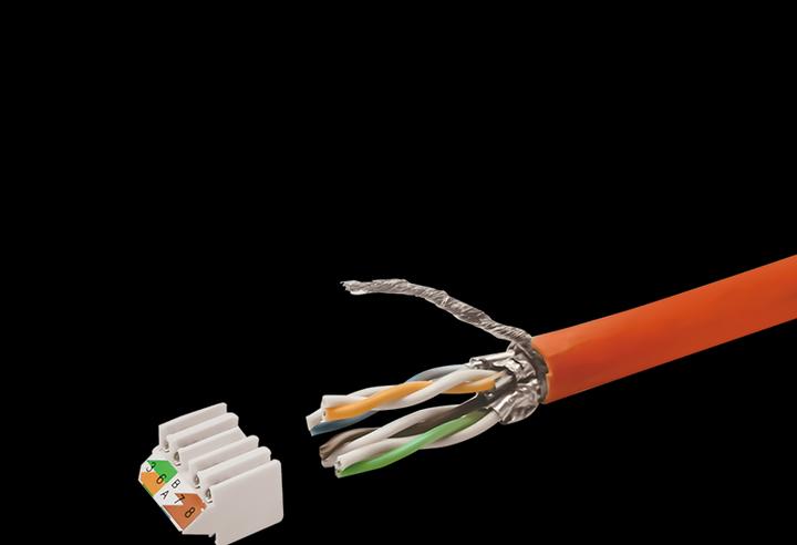 Immagine prodotto LogiLink Schermata del connettore del cavo terminabile in campo (Accoppiamento di rete)