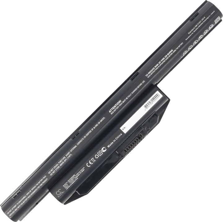 Image du produit AccuCell Batterie compatible Fujitsu LifeBook A544 Batterie FMVNBP235 4400mAh (4400 mAh)