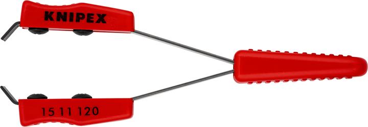 Produktbild Knipex Lackabzieh-Pinzette 15 11 120 (120 mm)