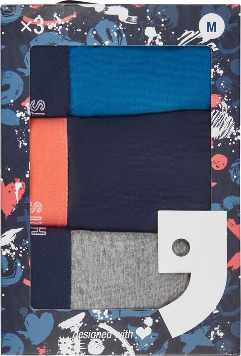 Produktbild Happy shorts Retro Pants Jersey (XXL, 3er Pack)