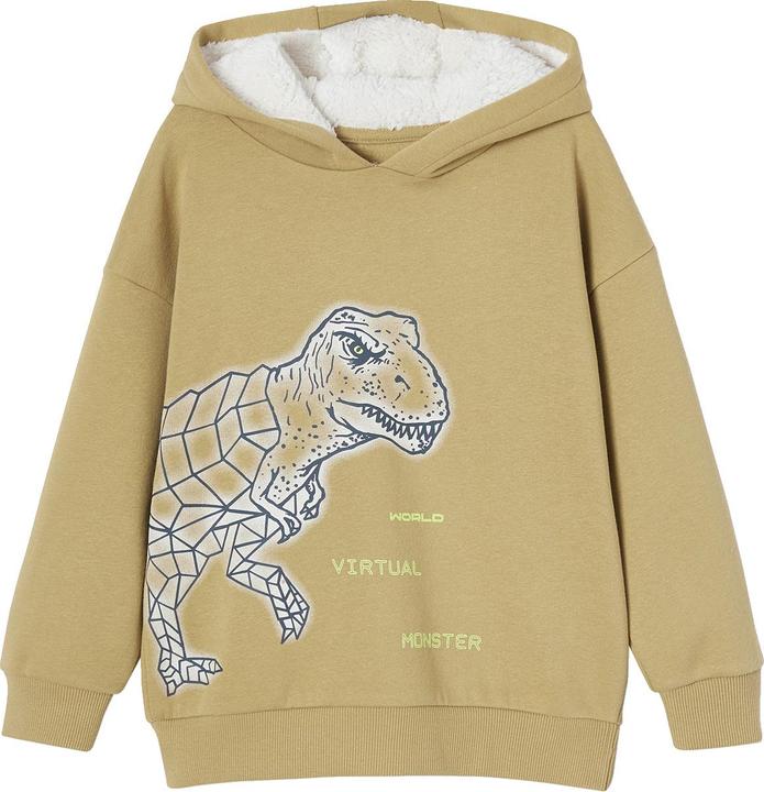 Image du produit Vertbaudet Sweat à capuche garçon dino (86)