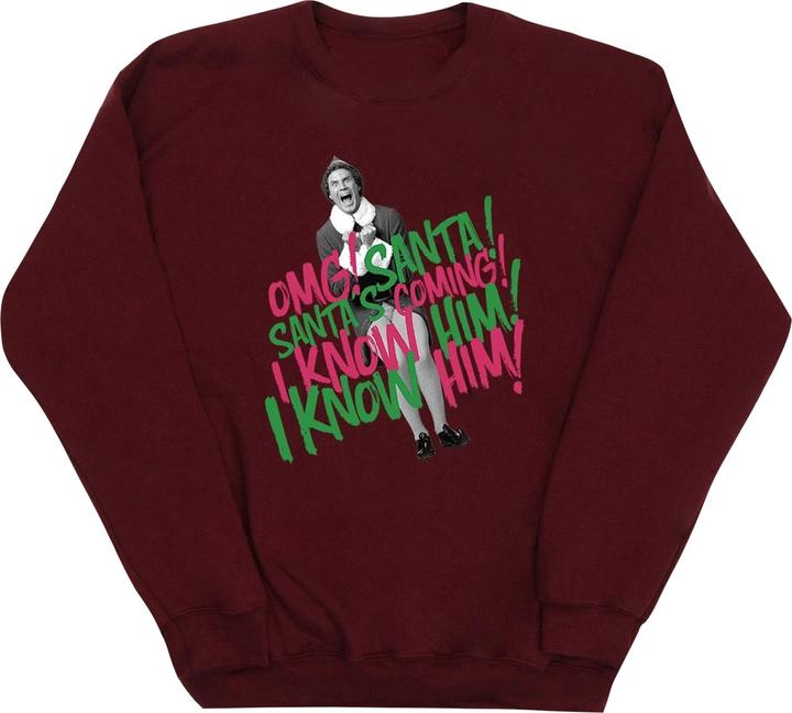 Produktbild Elf Santa's Coming Sweatshirt (XL)
