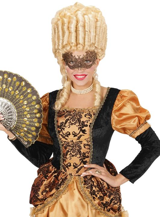 Produktbild Widmann Spitzenmaske schwarz-gold