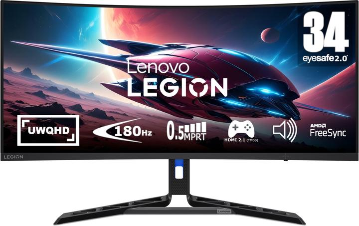 Actual product image Lenovo Legion R34w-30 (3440 x 1440 pixels, 34")