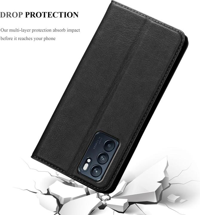 Produktbild Cadorabo Book Invis. Magnet Hülle (Oppo Reno 6 5G)