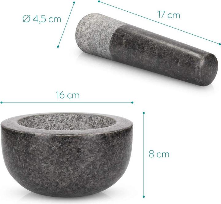 Image du produit Navaris Mortier à épices avec pilon