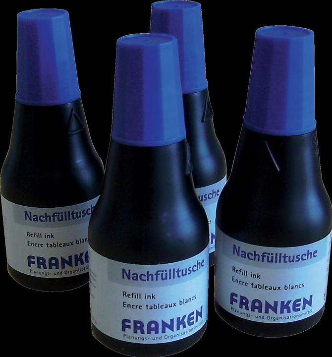 Franken Nachfülltusche für Marker und Jumbo-Marker (Marker Nachfülltusche, Blau)