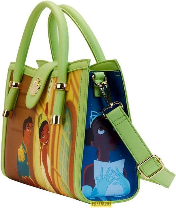 Actual product image Loungefly Disney by Shoulder Bag Pricess And The Frog Princess Scene
