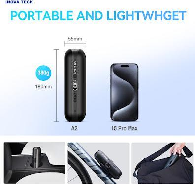 Actual product image Cycplus Air pump A2