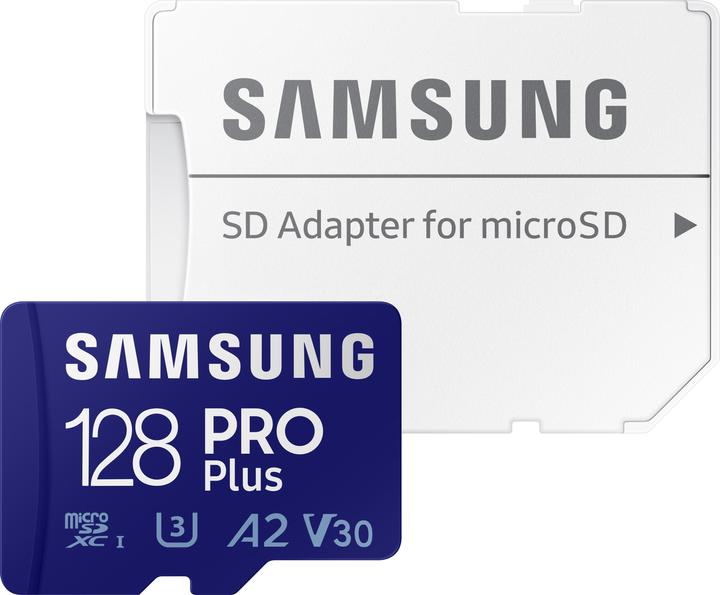 Productafbeelding Samsung Pro Plus (128 GB, microSDXC, U3, UHS-I)