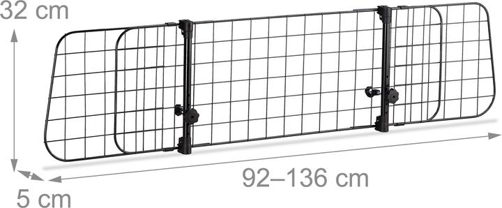 Actual product image Relaxdays Dog fence (Dog, Safety closure)