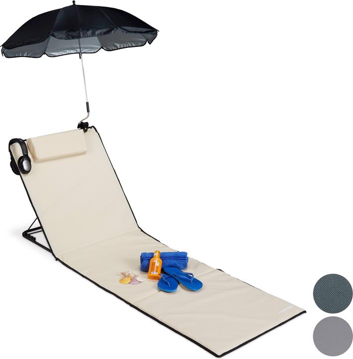 Image du produit Relaxdays Tapis de plage (170 cm)