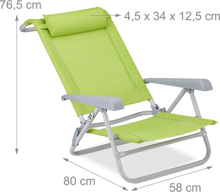 Image du produit Relaxdays Chaise longue