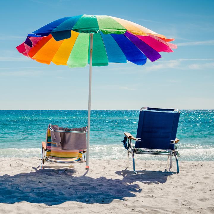 Image du produit Relaxdays Pied et porte parasol, multifonctionnel