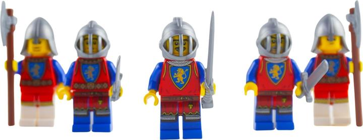 Produktbild LEGO Ritter Minifiguren Set 5 Falkenritter vs. 5 Loewenritter - NEU! Figuren 10x