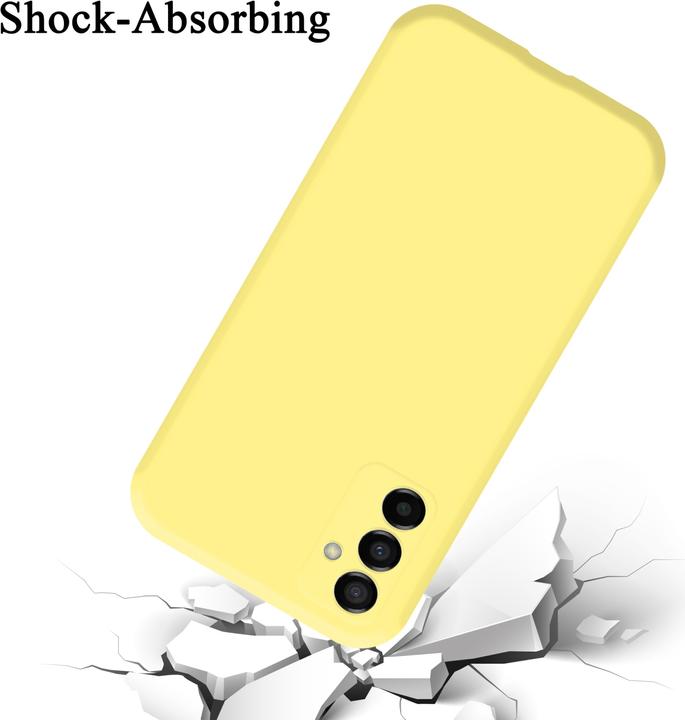 Actual product image Cadorabo TPU Liquid Silicone Case Cover for Samsung Galaxy M23 5G (Samsung Galaxy M23 5G)