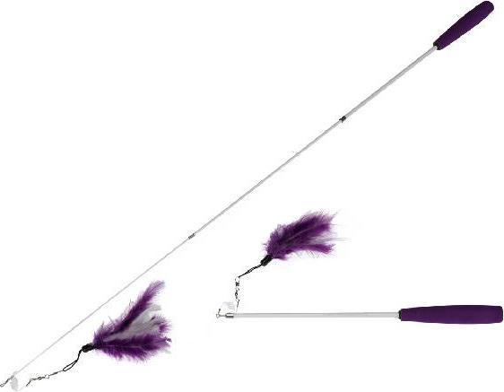 Image du produit EBI Cannes à pêche téléscopique, 35 - 39 cm, violet-blanc
