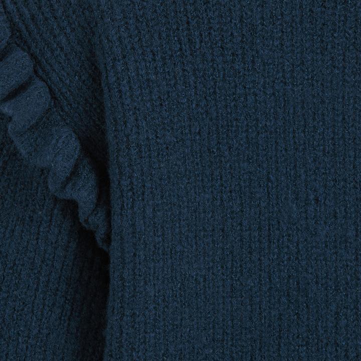Produktbild La Redoute Collections Feinstrick-Pullover mit Rundhals und Volants (94)