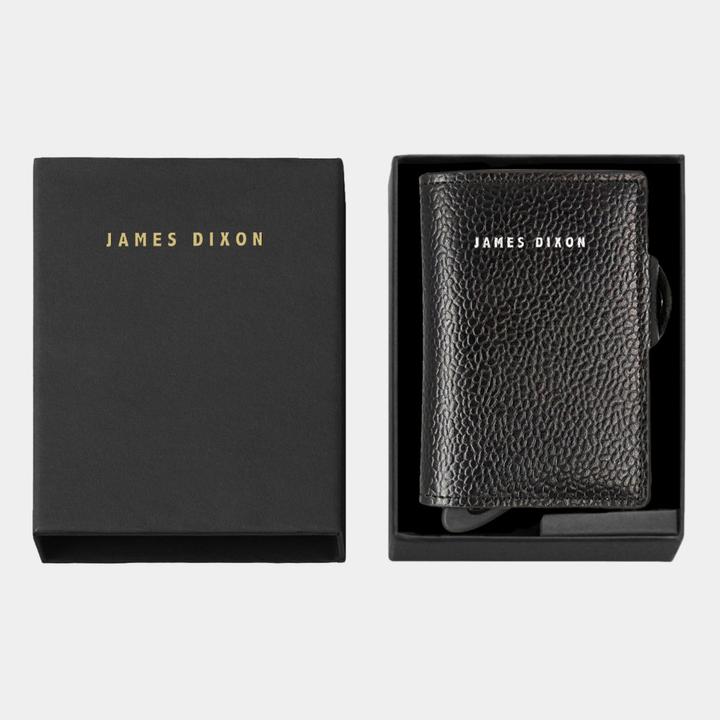 Actual product image James Dixon Botón Caviar - Black Silver - Coin pocket