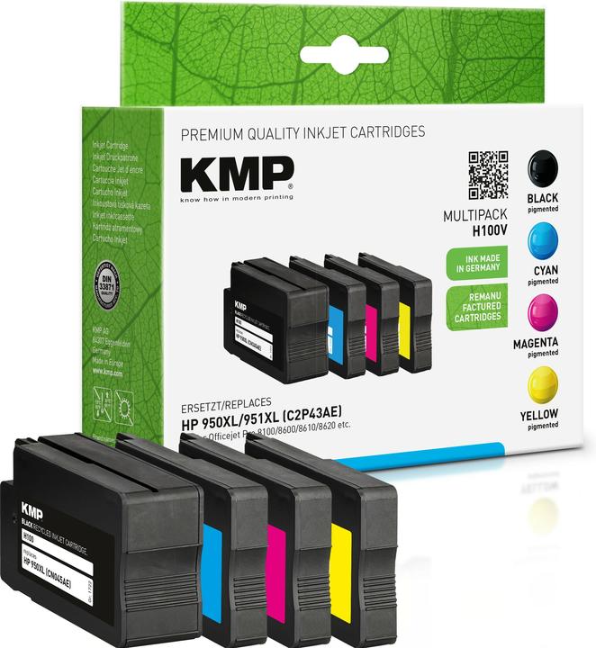 Image du produit KMP H100V Multipack (M, CF, C, Y)