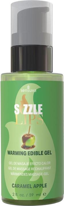 Produktbild Sensuva sizzle lips warming gel caramel apple 59ml