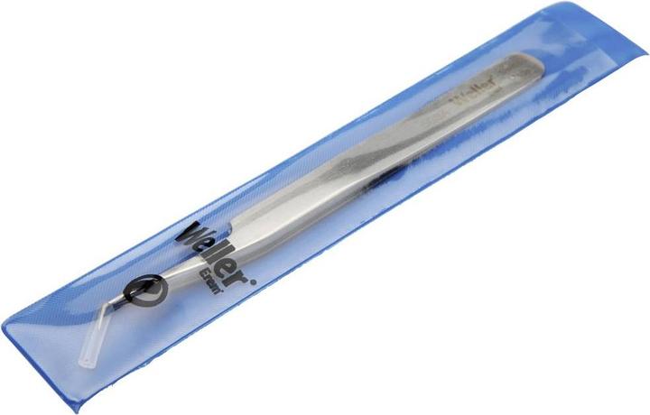 Actual product image Weller Erem Precision tweezers with very fine tips, angled 30°