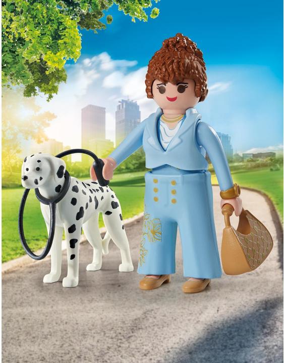 Actual product image Playmobil 71736 Manager with Dalmatian (71736, Playmobil My Life)