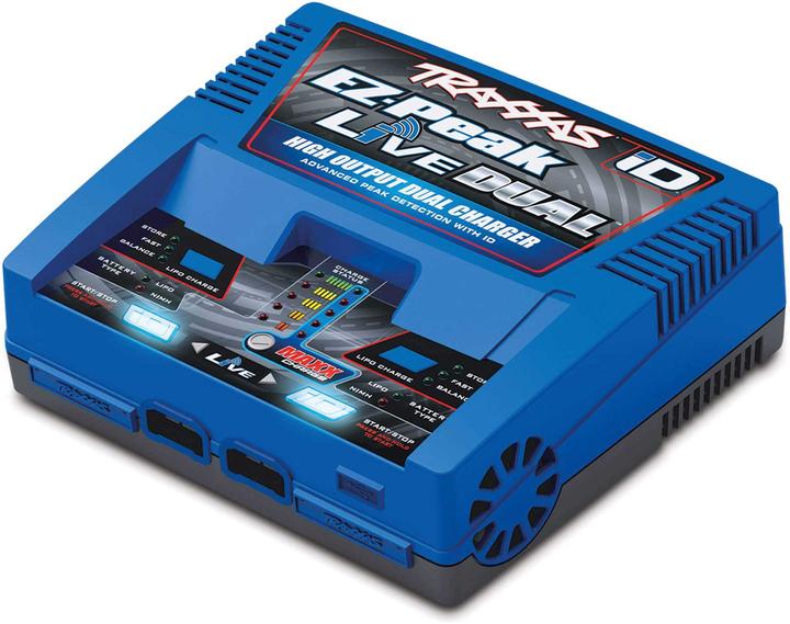 Produktbild Traxxas LIVE EZ-Dual Plus-Lader 2973G + 2x 4S Lipo 6700mAh 2890X EU-Version / 8S