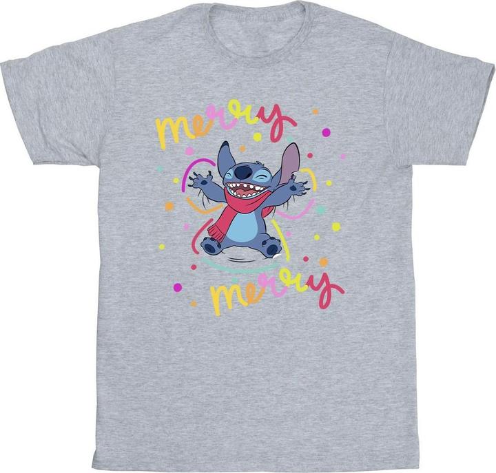 Immagine prodotto Disney Lilo & Stitch Merry Rainbow Maglietta Ragazze (104)
