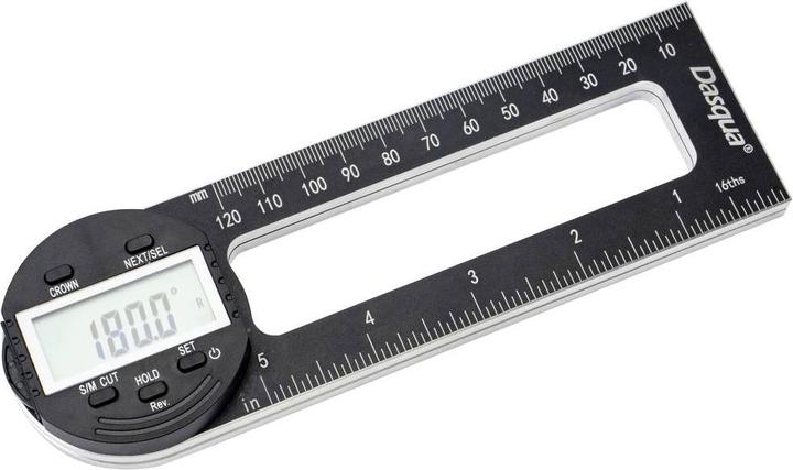 Actual product image Dasqua 1804-6771 Digital protractor for mitre saws 280 mm 360 ° 1 pc.