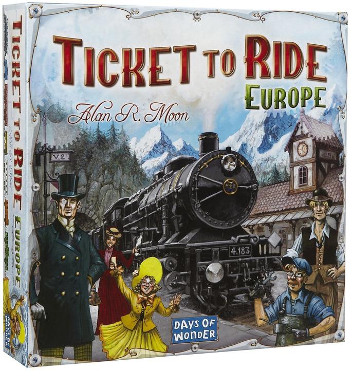 Days of Wonder Ticket to Ride - Europa (Norvegese, Finlandese, Danese, Svedese)