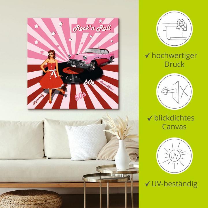 Produktbild Artland Rock'n Roll die 50er Jahre T6HI (40x40 cm)