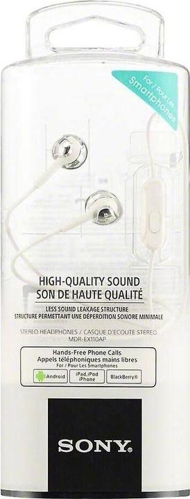Immagine prodotto Sony Mdr-Ex110ap (Cablato)